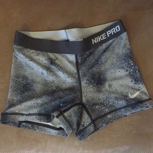 Nike Pro compression shorts